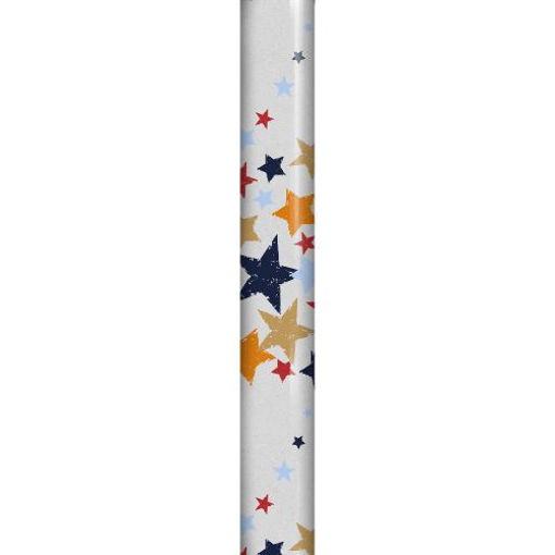 Picture of STAR WRAPPING ROLL 70CM X 2.5M